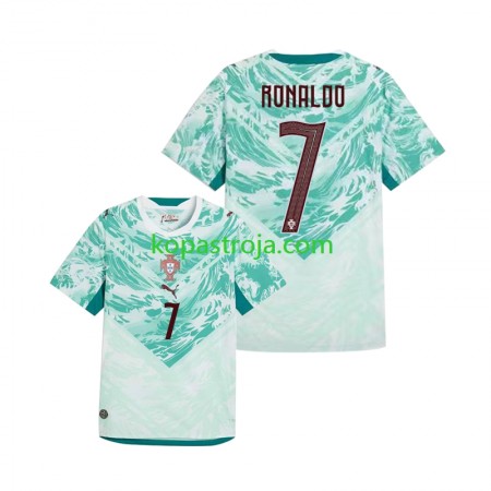 Billiga Fotbollströjor Portugal Cristiano Ronaldo 7 Borta tröja 2026 2027 Kortärmad